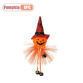 1-10PCS Halloween Witch Cat Pumpkin Ghost Hanging Pendant Scary Decor for Party Bar Haunted House Ornament Set Vue Pumpkin-1PC As shown