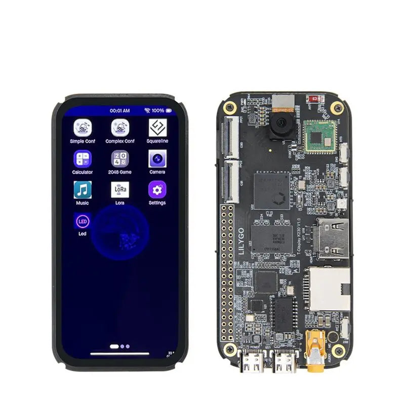 Hot-Lora Ai Development Board T-Display-K230 K230 Chip Dual-Core RISC-V Lora Communication AMOLED Touchscreen 923Mhz Vue