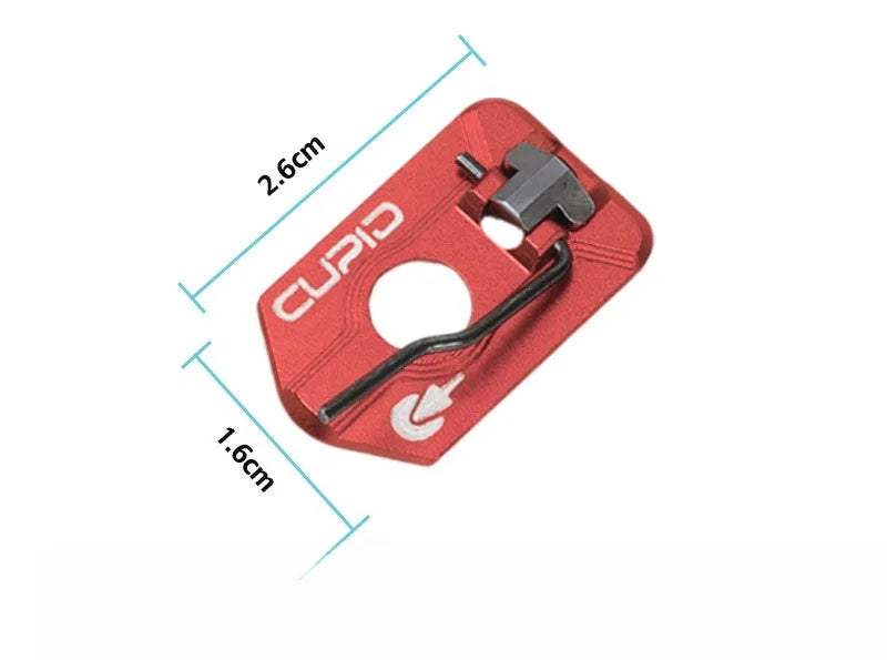 Magnetic Arrow Stand Patch Reverse Bow and Arrow Archery Equipment Competitive Patch Left and Right Hand Arrow Stand Bow Vue red