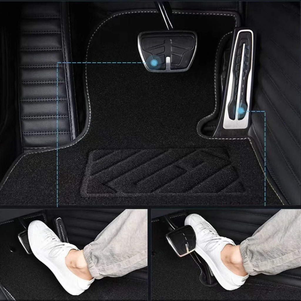 BMW 5 Series Touring F11 2009–2017 Custom 5D Leather Floor Mats Custom Car Floor Mats Vue