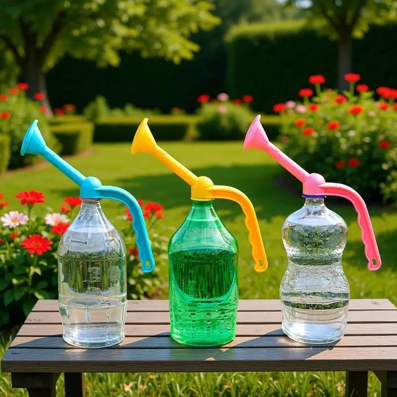 Long-spouted Watering Can with Integrated Spray Bottle for Efficient Plant Watering Vue