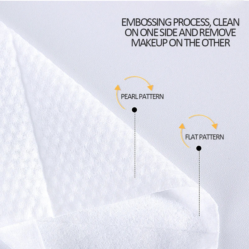 Olive Plant Extract Makeup Remover Wet Wipes with Sufficient Water for Cleaning and Moisturizing, 30 Puffs Vue