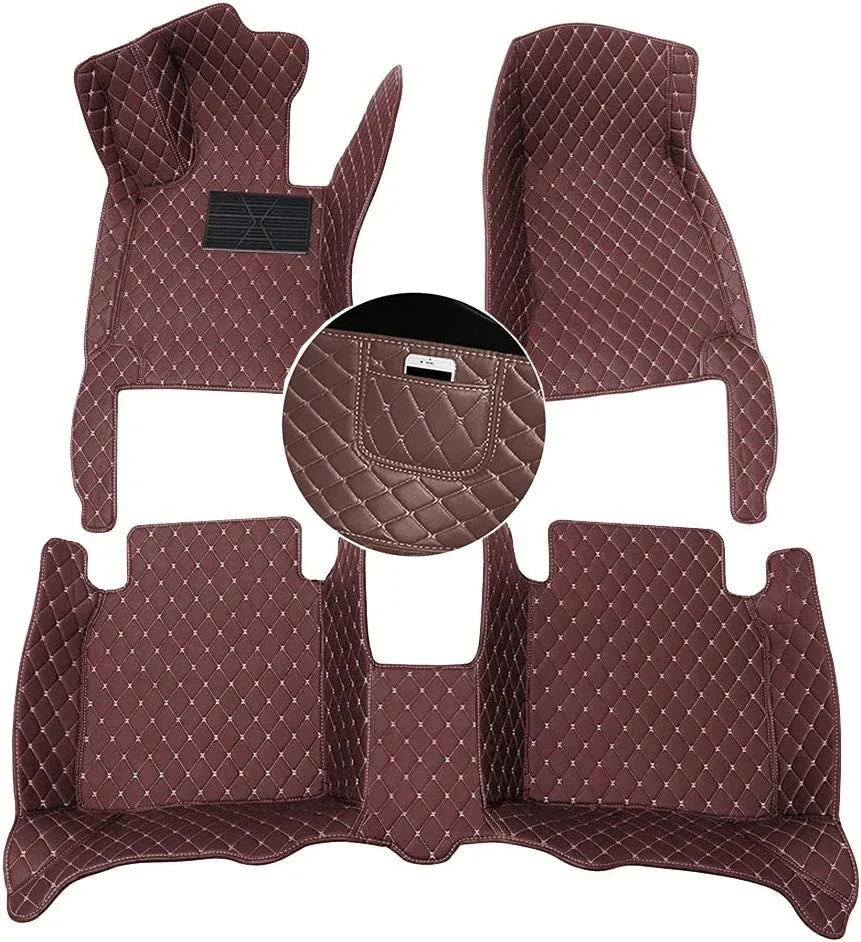 5D PU Leather Custom Car Floor Mats – Mercedes Benz SL 2013–2023
