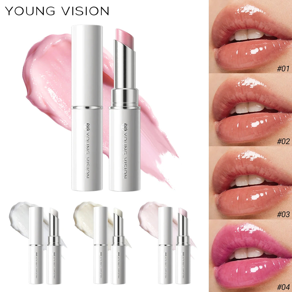 4color lip balm warm lipstick lasting moisturizing light lines moisturizing non-greasy lip lip lipstick Vue