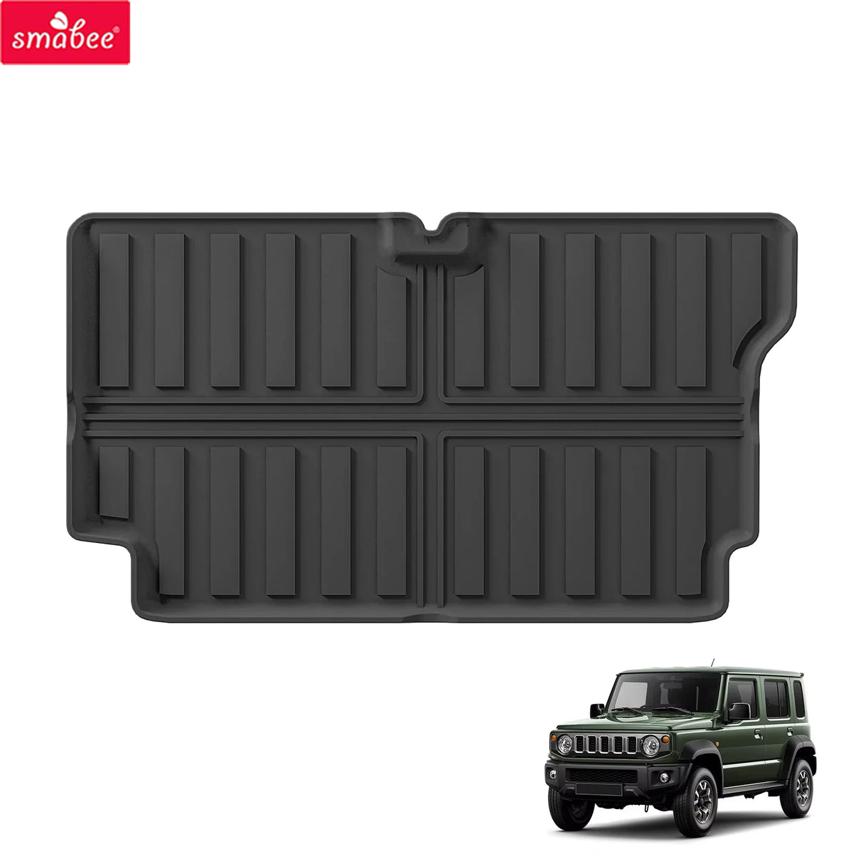Smabee for Suzuki Jimny XL 5-Door 2023-Onwards Car Cargo Liner Trunk Pad TPE 3D Waterproof All Weather Interior Accessories Vue