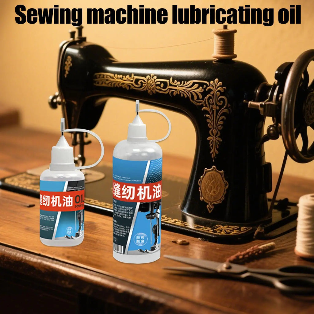 Sewing Machine Oil Commercial Lubricant High-Temperature Lubricating Oil for Door Hinge Garage Household Lock Applications Vue