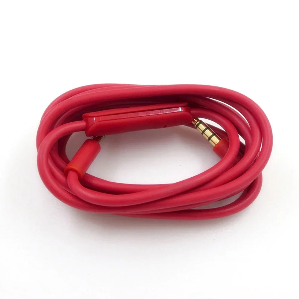 Aux Cable For Beats Solo/Solo HD/Mixr/Solo2/Solo3/Studio/Pro Heaset Replacement 3.5mm Jack AUX-Cable Vue