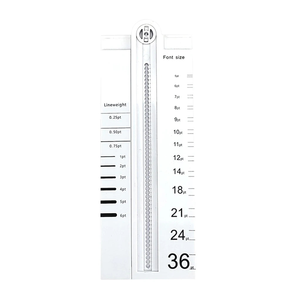Multifunctional Geometric Ruler Geometric Drawing Template Measuring Tool for Office Architecture Supply Vue