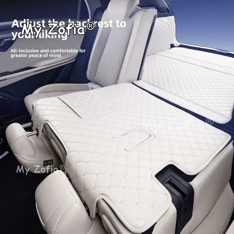 Auto Carpet Interior Modification Full enclosure trunk pad car Leather trunk pad Accessories For Voyah Courage 2025 2026 Vue