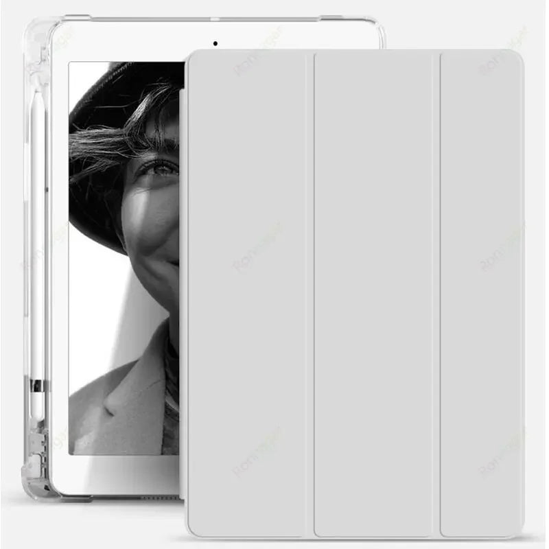 Ronnagar iPad Case with Pencil Holder – Pro, Air & All Gens iPad Folio Case Vue