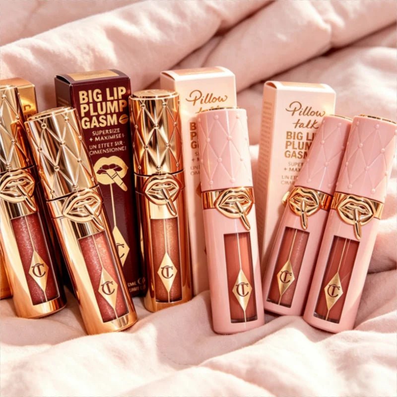 Charlotte Latest Tilbury Moisturized Plump Lip Gloss Highlights Concealer Liquid Foundation Two Color Heartbeat Blush Makeup Vue