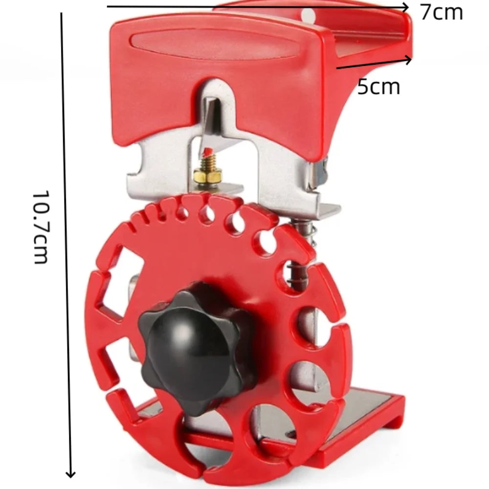 Durable Handheld Wire Stripper Tool Versatile Copper Wire Stripping Machine Iron Nickel Plating Plastic On-The-Go Stripper ABS Vue