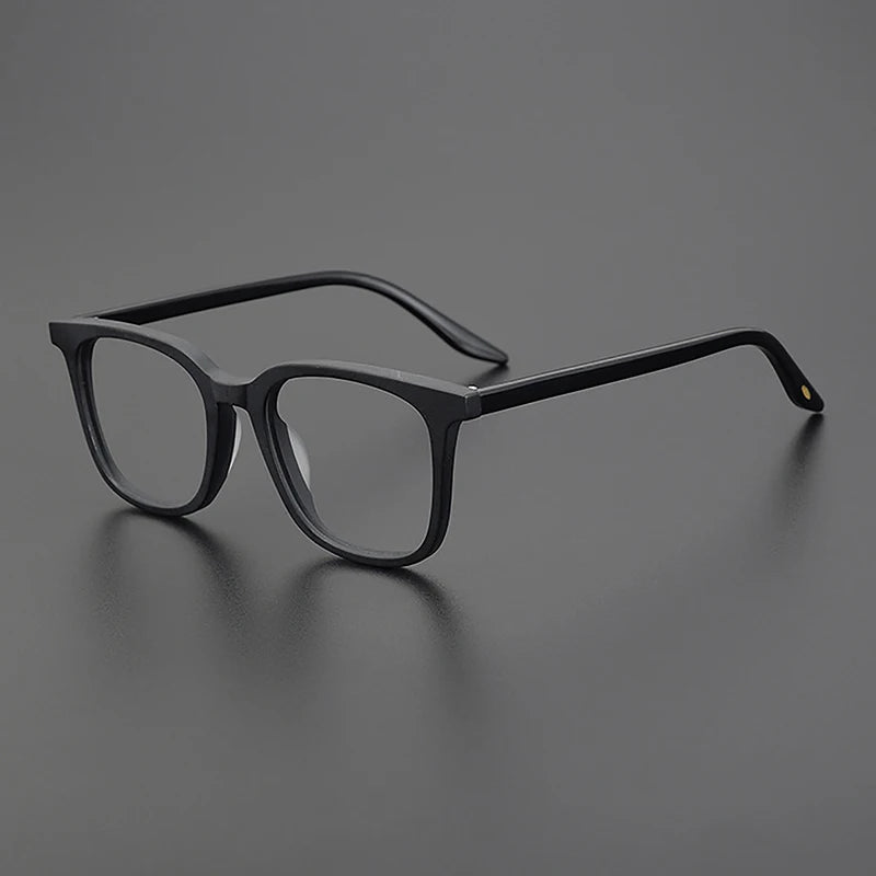 Fashion Vintage Frosted Square Optical Glasses Frame Simple Trendy Unisex Eyeglasses For Women Men Literary Retro Matte Eyewear Vue