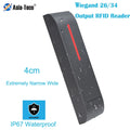 Ip68 Waterproof 125Khz 13.56Mhz Reading Head 10-24V RFID Proximity Reader Access Control System Wiegand 26 34 Output Vue 125Khz version