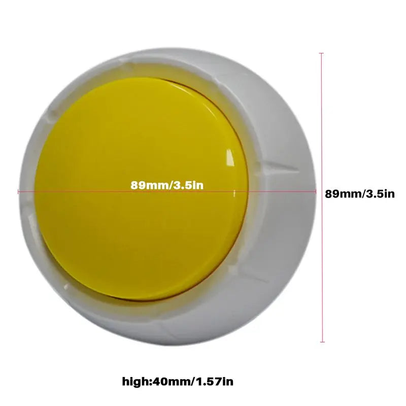 ABKW-Squeeze Sound Box Music Box Recordable Voice Sound Button Party Supplies Communication Buttons Buzzer Sounding Box Vue