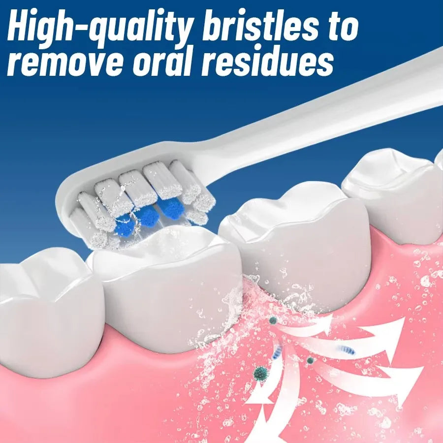 Replacement Brush Heads For Mijia T301 T302 T501 T501C MES605 MES608 Sonic Electric Toothbrush Head DuPont Soft Bristle Nozzles Vue