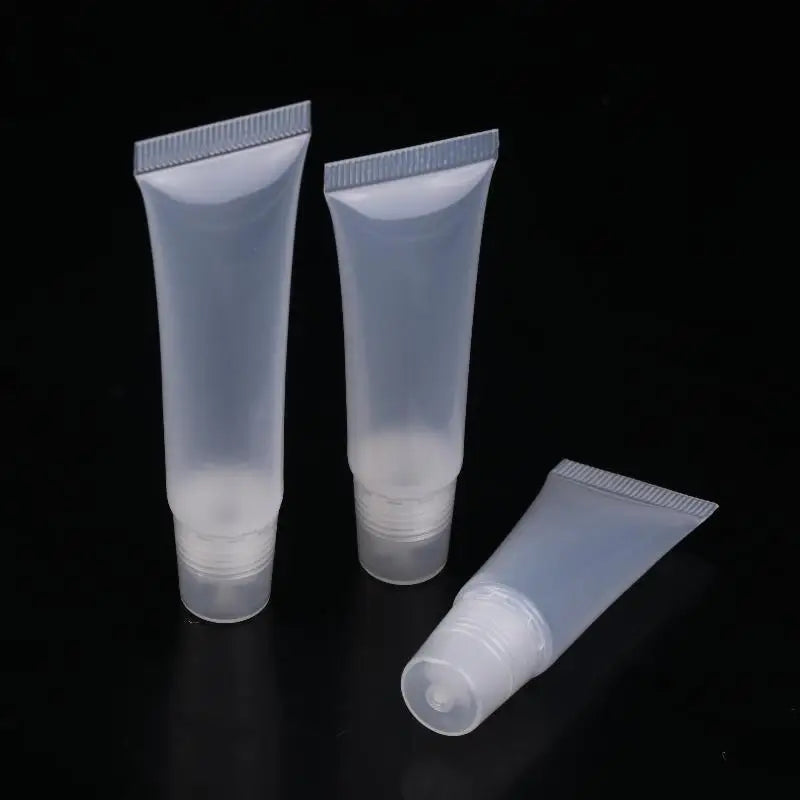 10Pcs 5/10/15ml Empty Lipstick Tube Lip Balm Soft Tube Makeup Squeeze Clear Lip Gloss Container Vue