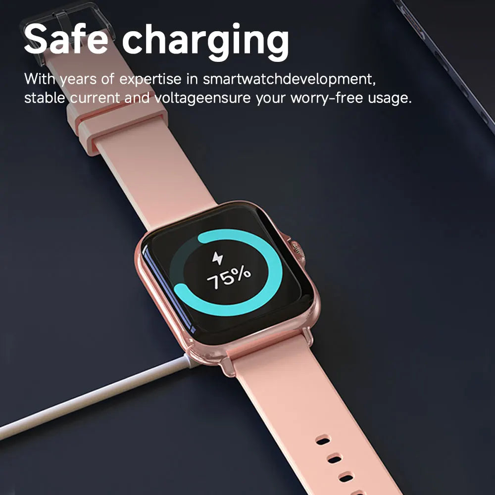 Ultra-Low Power Chip Smartwatch for Andorid/IOS Bluetooth Call Music Control Sports Voice Assistant Metal Body Christmas Gifts Vue