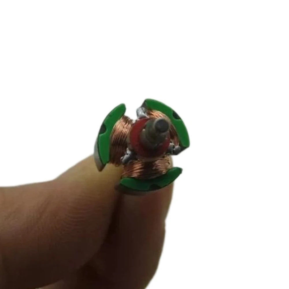 10PCS 130 Motor Rotor Iron Core Mini DC Motor Accessories for DIY Hand Winding Coil Hobby Model Small Motor Repair Parts Vue