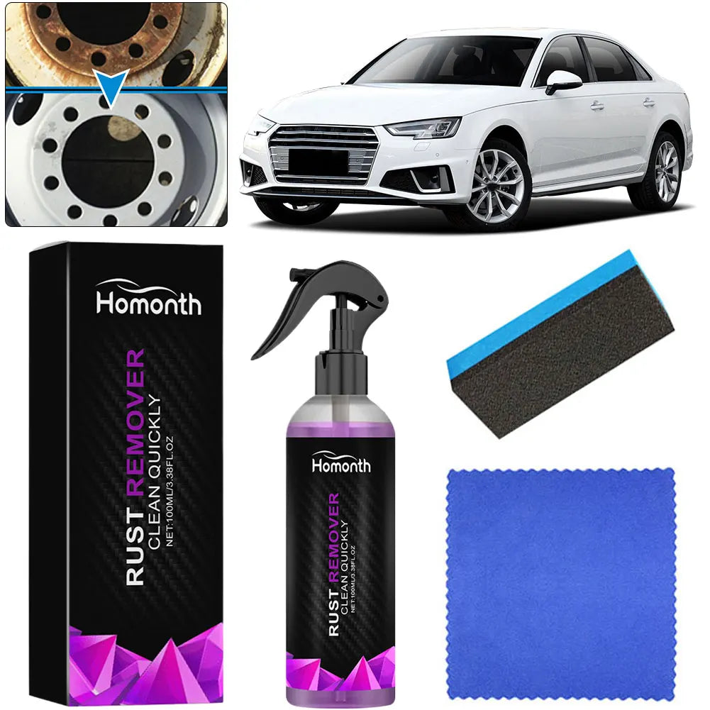 1000-100ML Rust Inhibitor Paint Rust Remover Derusting Spray Car Rust Removal Spray Car Wheel Hub Rust Remover Car Accessories Vue Default Title