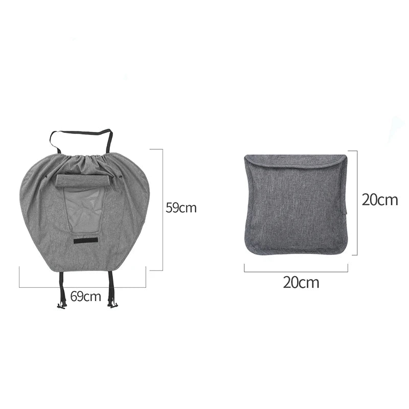 vvocci Baby Stroller Accessories UV Protection Sunshade Carriage Universal Canopy Cover for Prams Infants Car Seat Sun Visor Vue