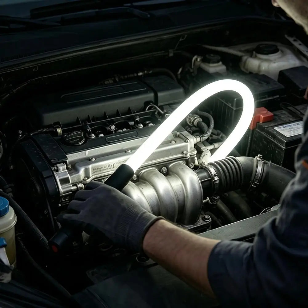High-power Outdoor Car Rechargeable Lighting Tools Auto Repair Maintenance Tools LED Silicone Multifunctional Bendable Light Bar Vue