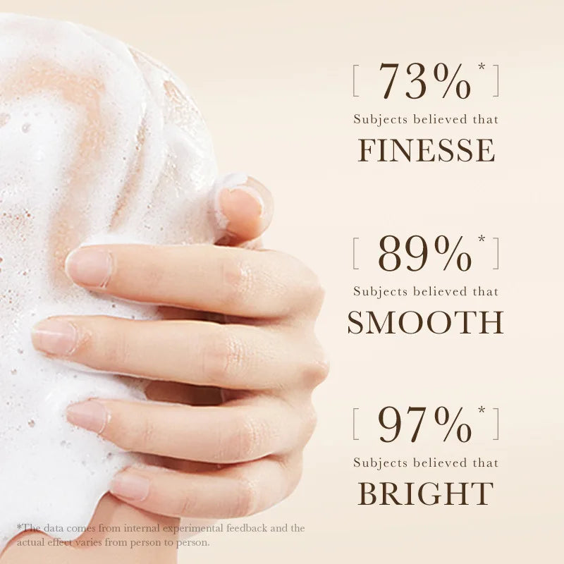 Rice Raw Pulp Body Shower Gel 500ml, Hypoallergenic and Moisturizing, Refreshing Oil Control, Long-Lasting Light Fragrance, Suitable for All Light Beige Skin Types and Sensitive Skin, Easily Removes Oil and Dirt, Daily Nouris Vue