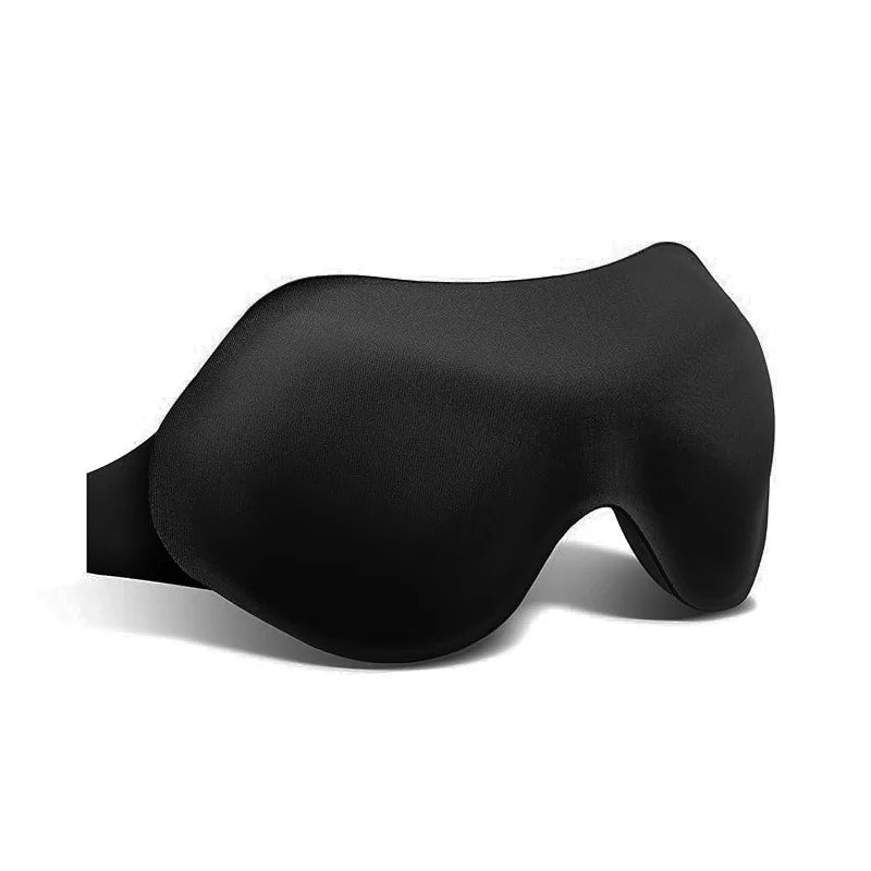 3D Sleep Mask Adjustable Suitable Men Women No Pressure Light Vue Black
