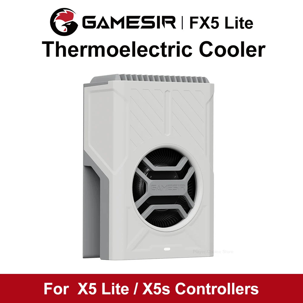 GameSir X5 Lite X5s Bluetooth Gamepads Thermoelectric Cooler FX5 Lite Cooling Fan Gaming Accessories for Mobile Phone Vue FX5 Lite Wired