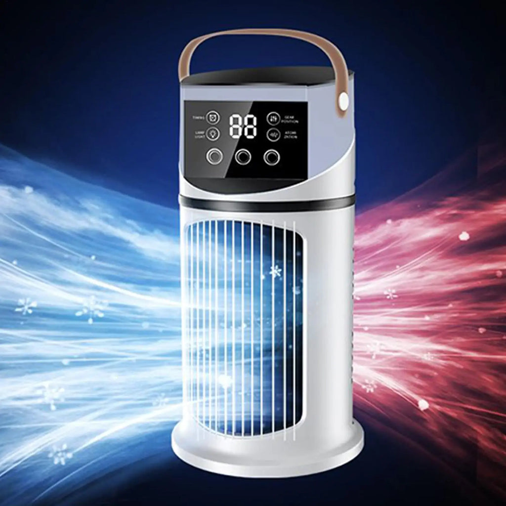 Tower Fan for Bedroom Multi-functional Powerful Blower 9-Speed Bedroom Fan for Dorm Kitchen Office Home Men Women Indoor Desktop Vue