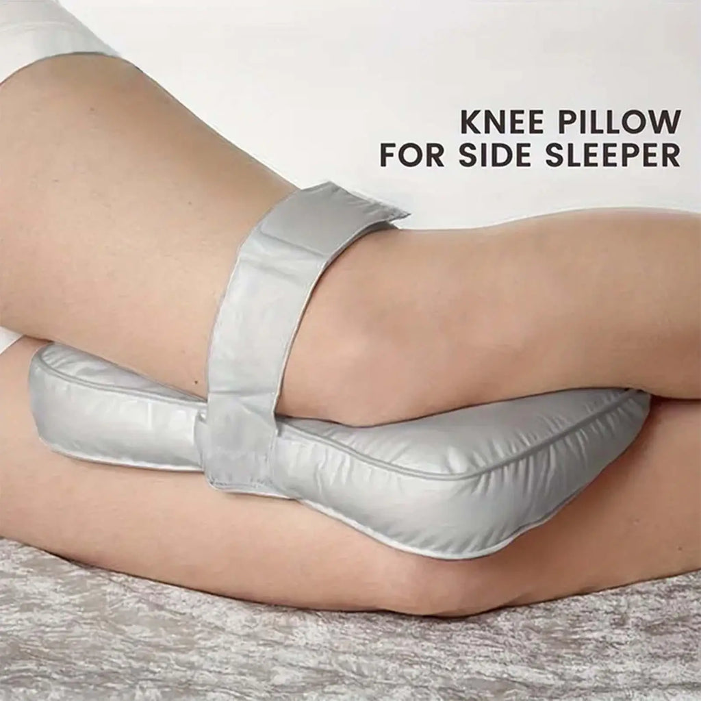 Hip Pillow for Side Sleepers Breathable Ergonomic Bed Cushion Pillow for Between Knees While Sleeping for Spine Alignment Back Vue
