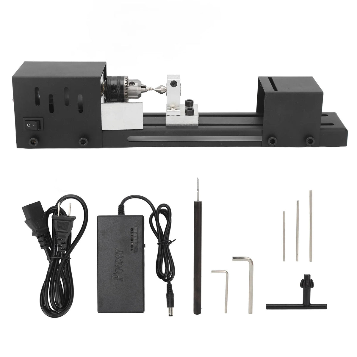 Bead Polisher Machine Bead Polisher Mini Lathe Accessory Beads Polishing Machine for DIY Woodworking Vue