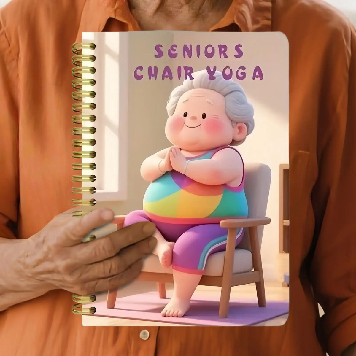 Chair Yoga for Weight Loss Senior Fitness Books Workout Guide for Beginner Men Women Elderly Daily Indoor Home Healthy Living Vue