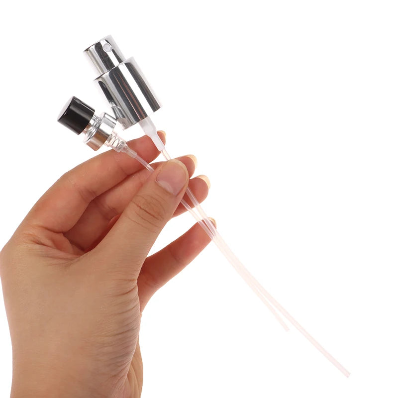 13mm 15mm 18mm Fine Mist Sprayer Nozzle Bayonet Type Spray Pump for 15mm Aluminum Bottle Replacement Bottle Cap Accessories Vue