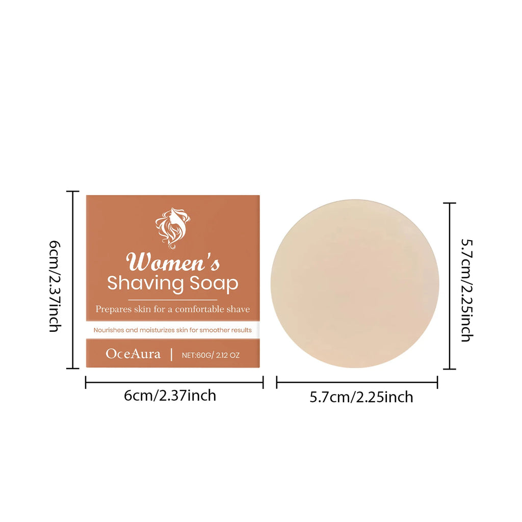 Women's Shaving Soap Moisturizing Smoothing Deep Cleansing Hair Removal Soothing Comfortable Brightening Refreshing Shaving Soap Vue