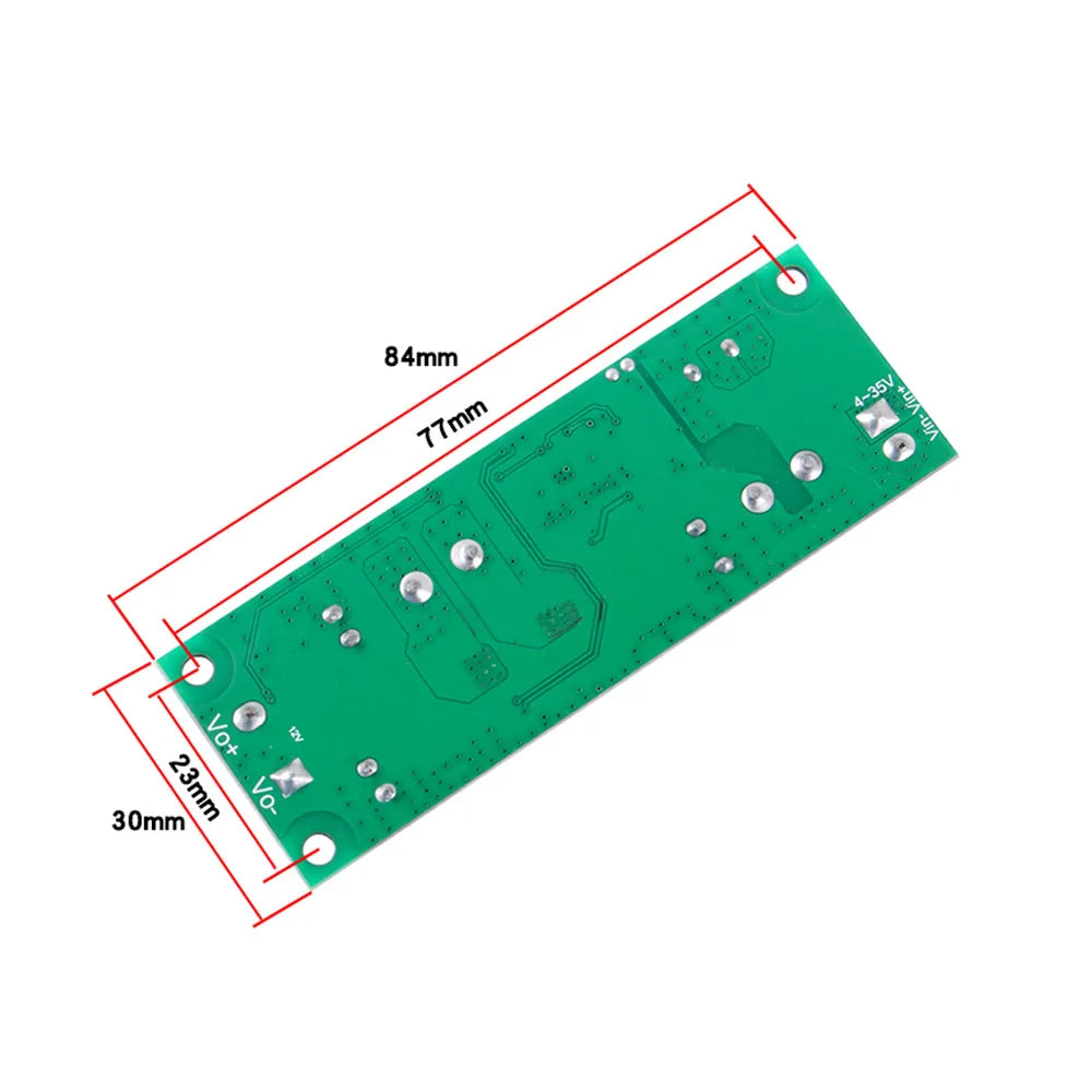 LTC3780 Automatic Boost Buck Power Supply Module DC 4V-36V Wide Voltage Input to DC 12V Output Regulator Power Supply Board Vue