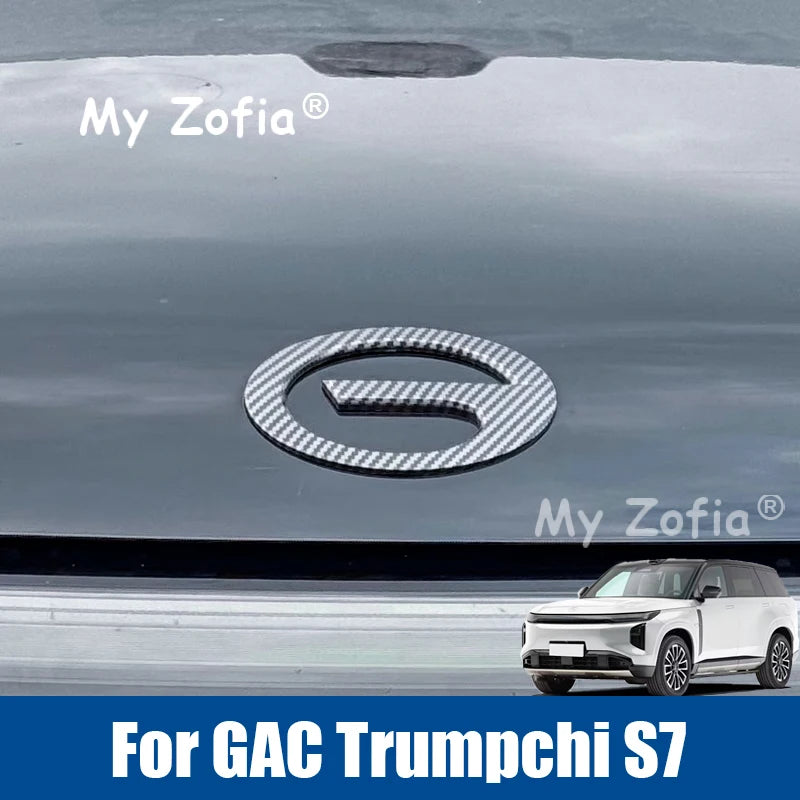 GAC Trumpchi S7 2025-2026 Carbon Fiber Grille & Trunk Emblem Car Emblem Badge Vue