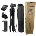 Aluminum Alloy 1.06m Tripod Phone Mount Camera Selfie Remote With Travel Bag Portable Mobile Smartphone Stand Vue Full Set