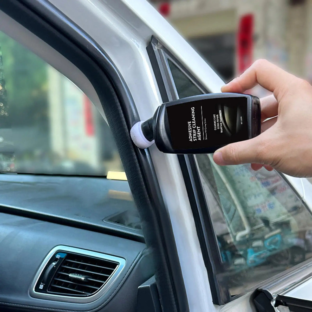 100ml Car Rubber Strip Maintenance Agent Rubber Repair Softener Cleaner for Door Seal Window Trim Restore Elasticity Protect Vue