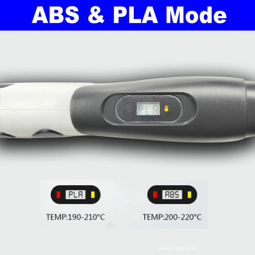 Upgraded 3D Printing Pen Pla Filaments EU adapter Children Birthday Christmas New Year Gifts Three Dimensional Painting Tools Vue