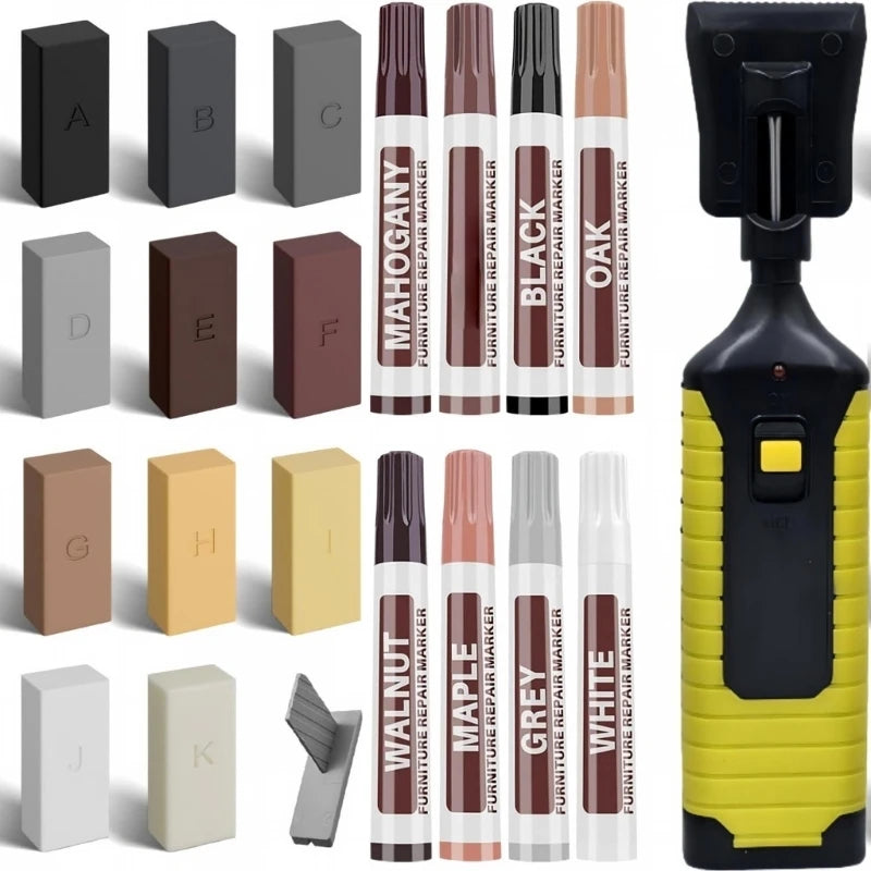 Floor Scratch Repair Pen for Laminate Flooring – Touch-Up Tool Floor Repair Pen Vue CN
