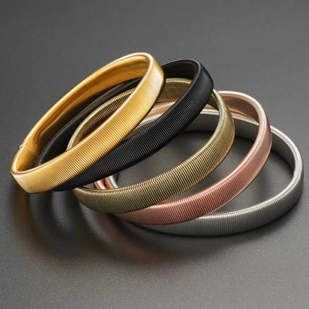 Classic style 2pcs/pair Anti-Slip Elastic Shirt Sleeve Holders Metal Armbands Band Stretch Garters for Women Men practical Vue