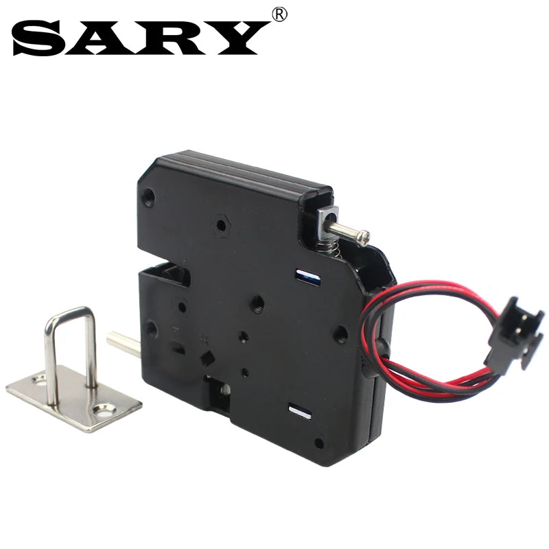 DC 12V locker door lock large elastic cabinet lock mailbox lock access control electronic lock Vue