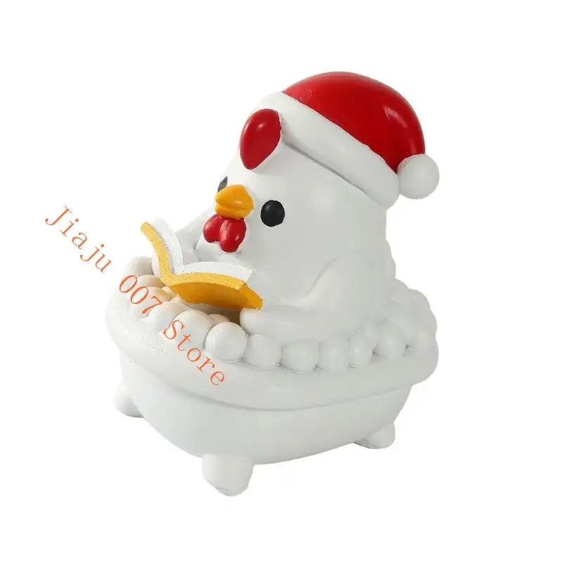 Weatherproof Resin Christmas Snowman Sculpture | Indoor & Outdoor Holiday Snowman Sculpture Vue