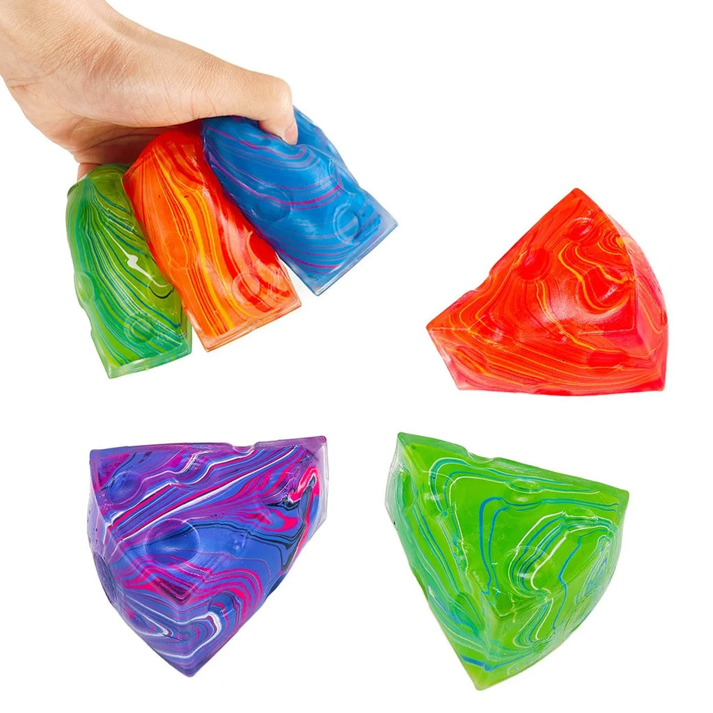 Maltose Flow Cheese Squishy Toys Vigorously Shaping Maltose Muscle Shaping, Slow Rebound Toy Sensory Calming Adult Squishies Toy Vue