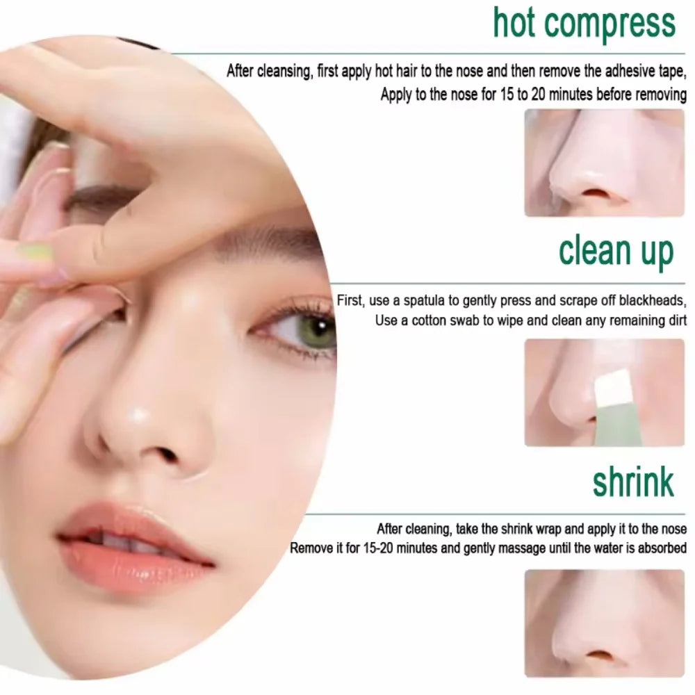 Facial Blackhead Removal Tool Face Scraper for Deep Cleansing Face Spatula Nose Whitehead Remover Skin Care beauty tools Vue