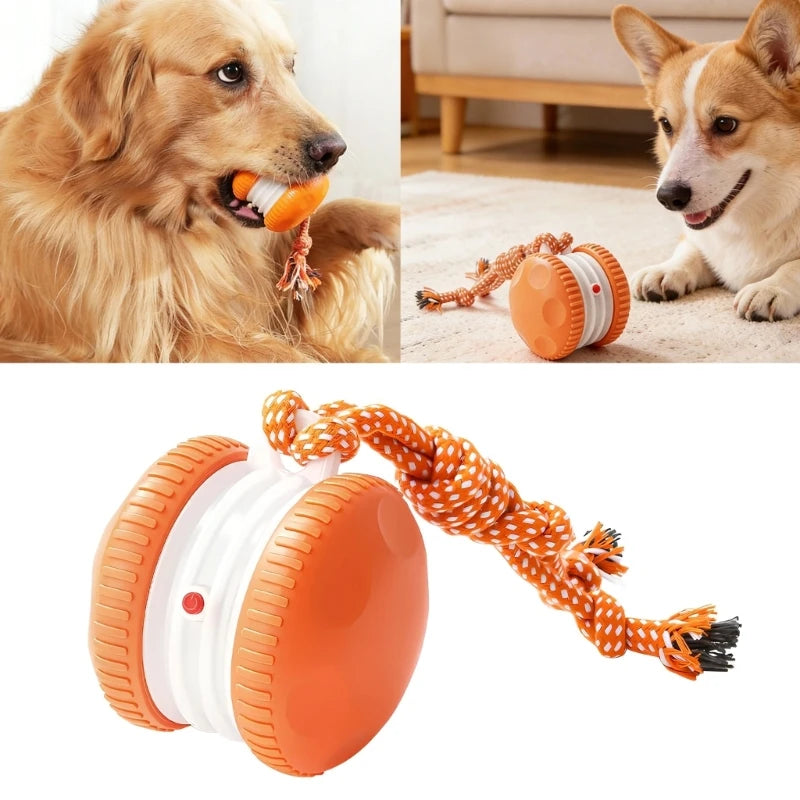 OOTDTY Rechargeable Interactive Rolling Ball Dog Toy Interactive Dog Toy Vue
