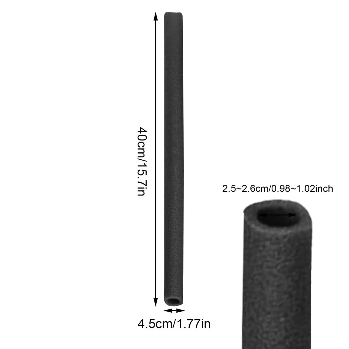 12 Pcs/set Trampoline Foam Pole Covers Trampoline Pole Protective Sleeves for Outdoor Garden, Backyard, Park, Playground Vue