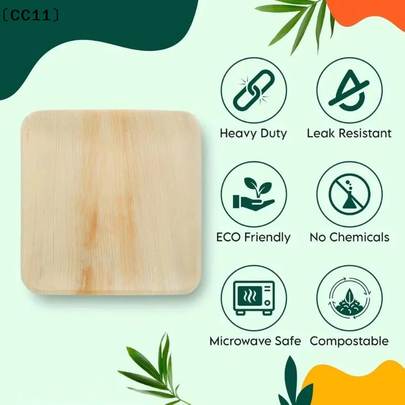Palm Leaf Plates Bowls Dinner Dishes Amazon's Disposable