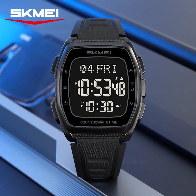 SKMEI 2441 LED Dual Display Men's Sports Digital Watch Sports Digital Watch Vue